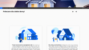 Strona HOMEBUY – Twój portal do świata nieruchomości (100% PHP)